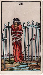 Lá 8 Kiếm (Eight of Swords)