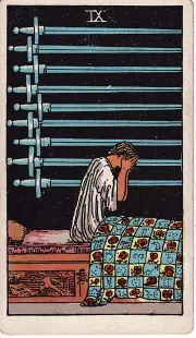 Lá 9 Kiếm (Nine of Swords)