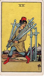 Lá 7 Kiếm (Seven of Swords)