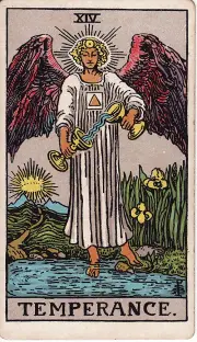Lá Tiết Chế (Temperance)