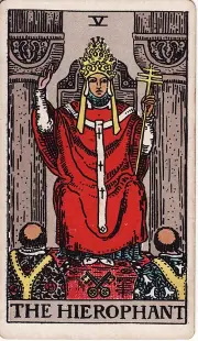 Lá Giáo Hoàng (The Hierophant)