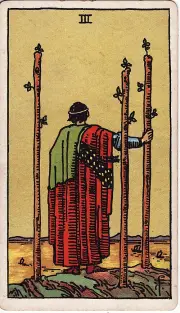 Lá 3 Gậy (Three of Wands)